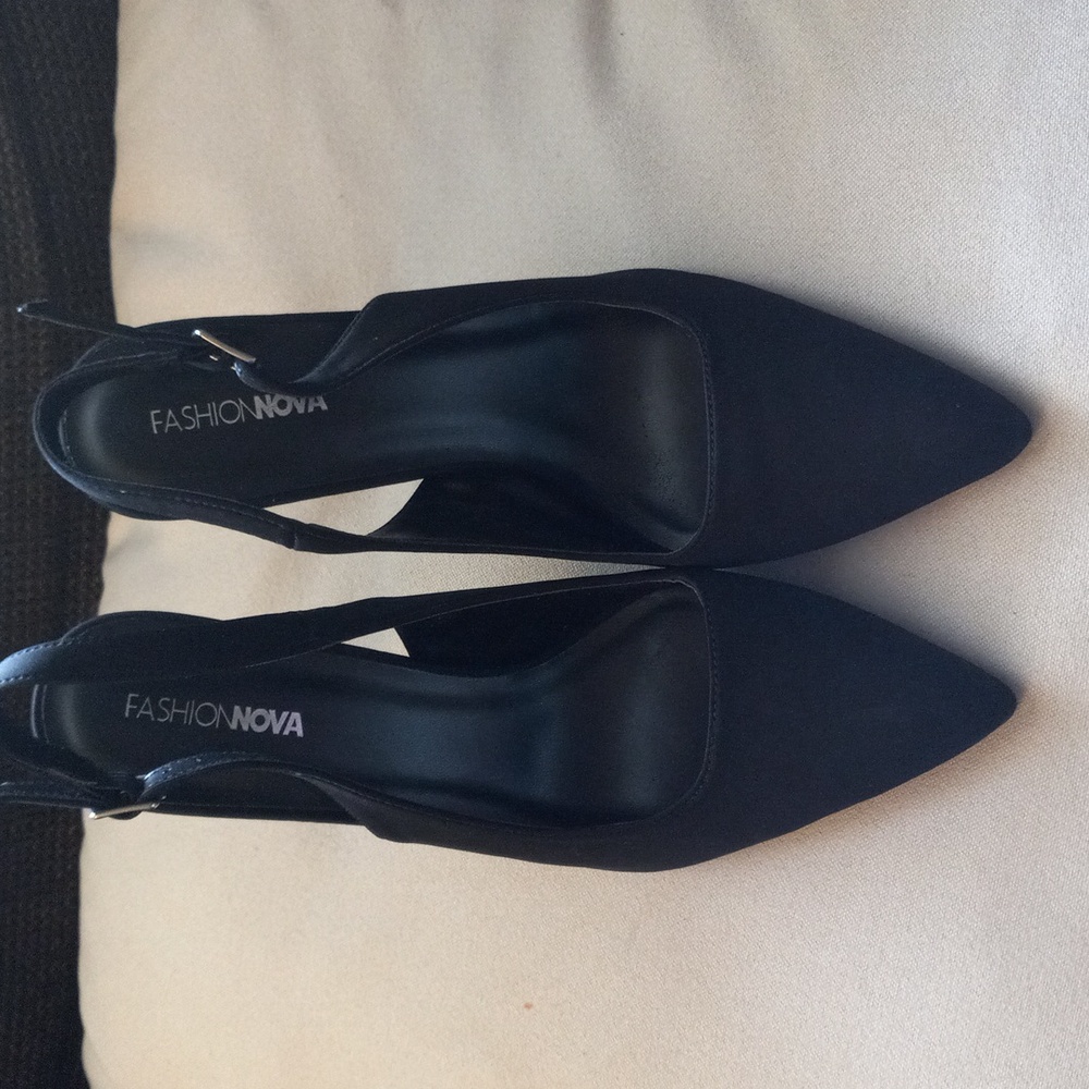 Fashion Nova Black Heels